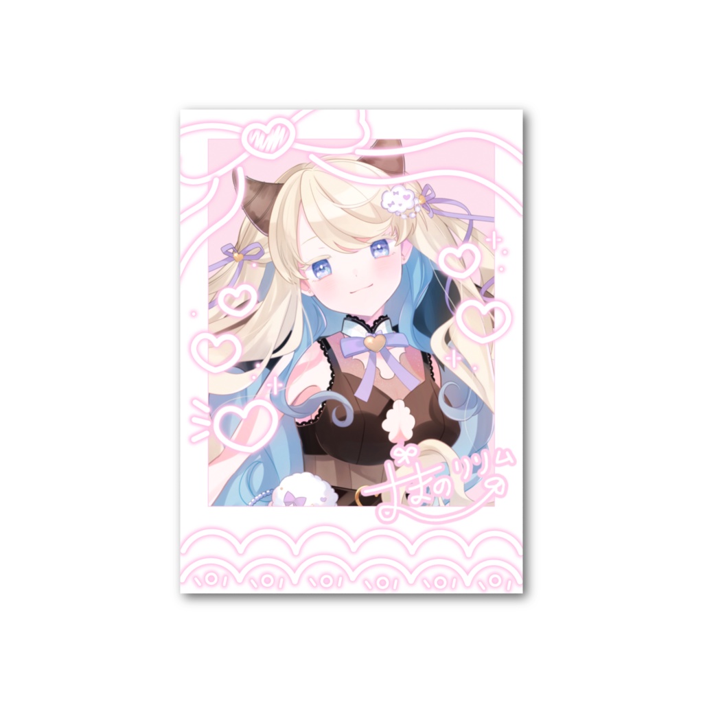 サイン付きチェキ風カード