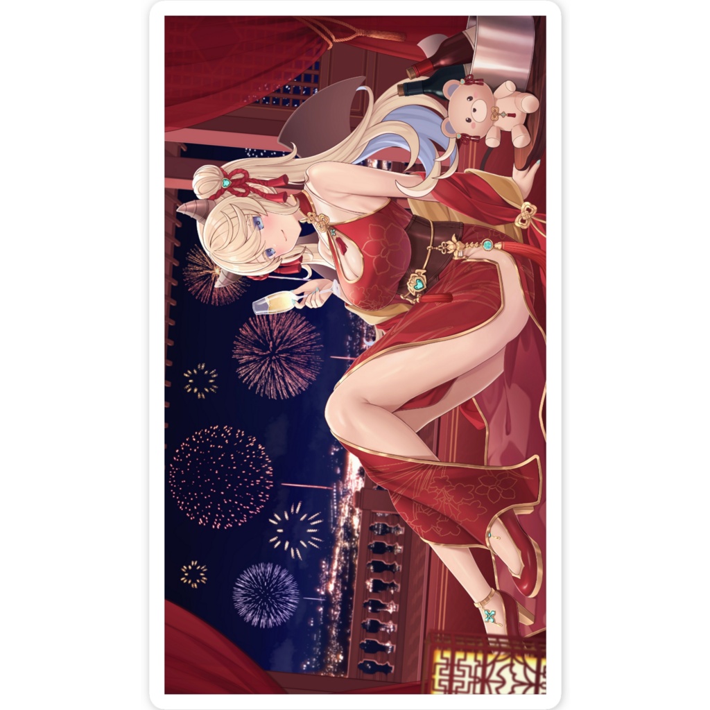 夢魔乃リリム生誕祭2026 スマホステッカー
