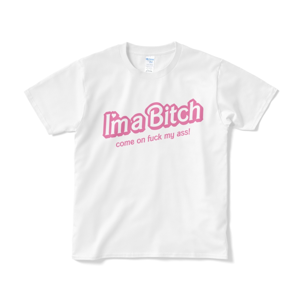 ビッチTシャツ(white)