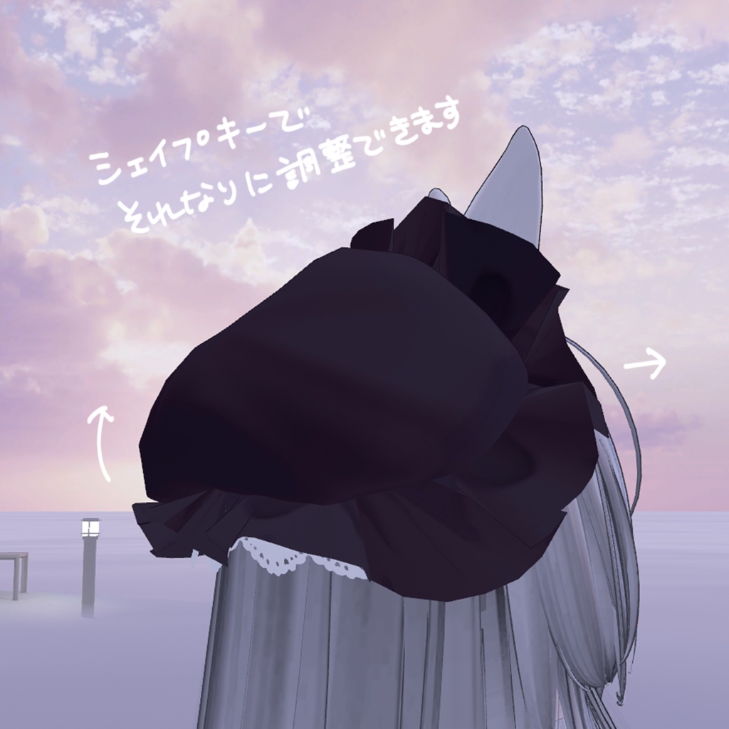 【無料】≪ショップフォロワー100人記念≫うさみみつきぴょんぴょんぼうし【FREE】