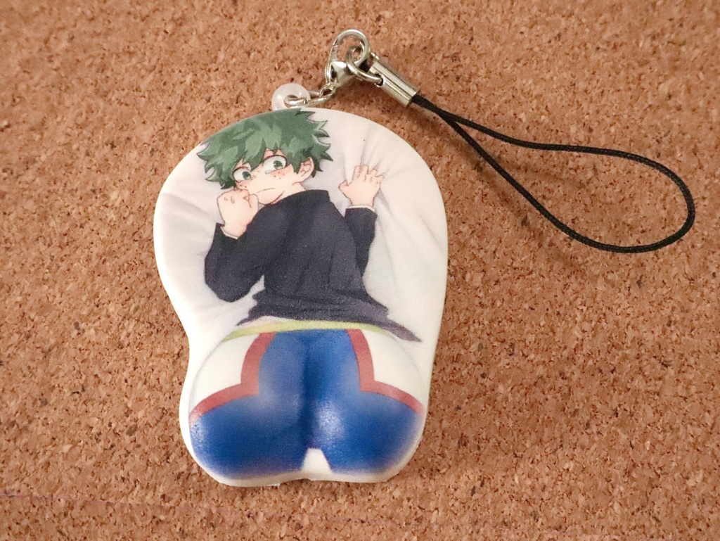 折寺緑谷くんのミニおしりマウスパッドストラップ
