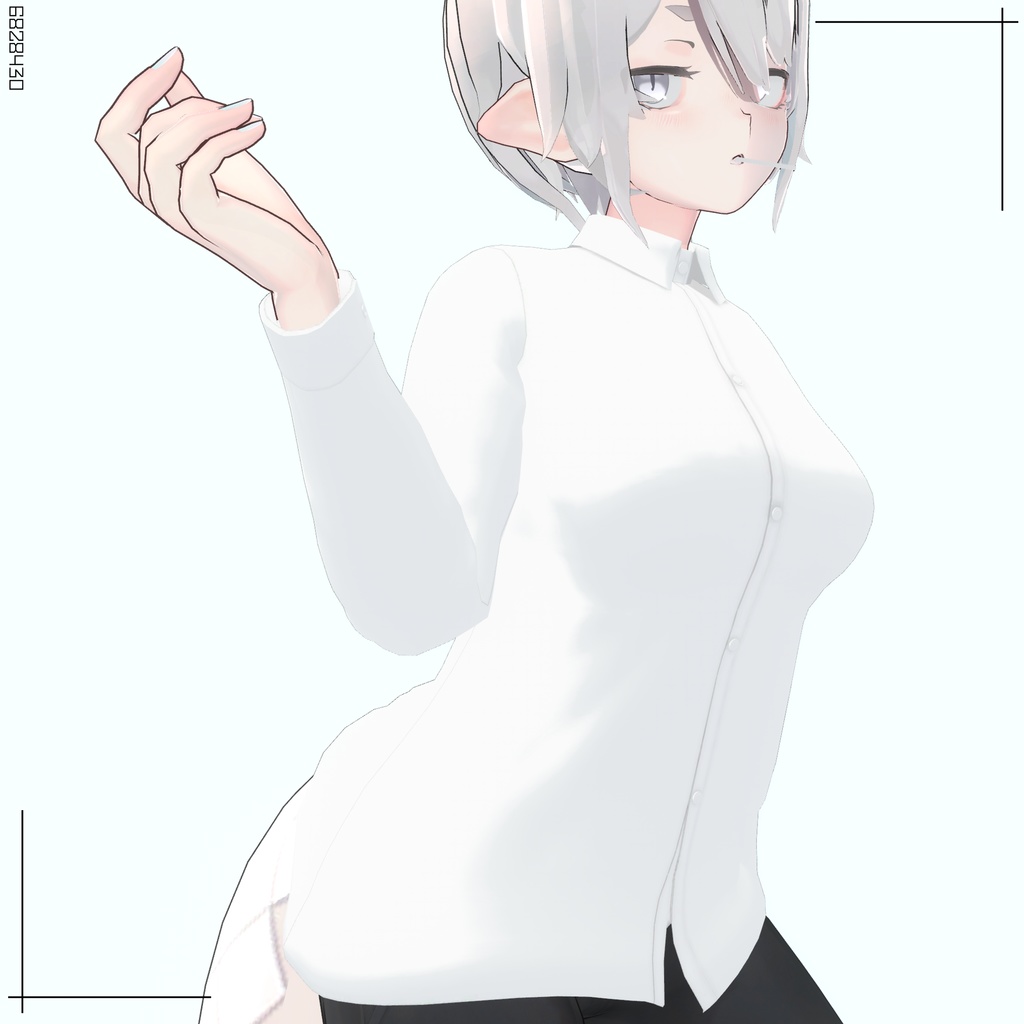 【龍のヨルちゃん専用】シンプルYシャツ