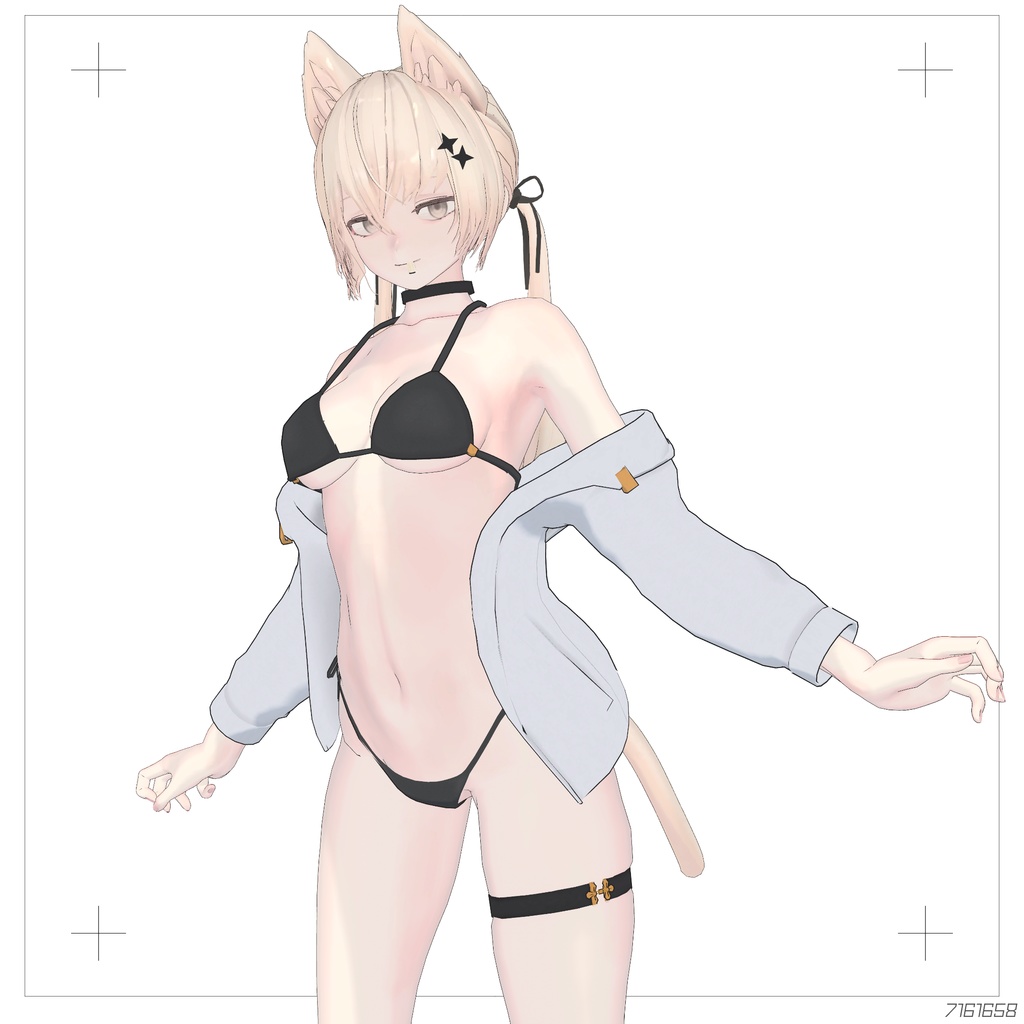 【ヨル&アノネ(A0Xbody)用】シンプル水着セット_M45