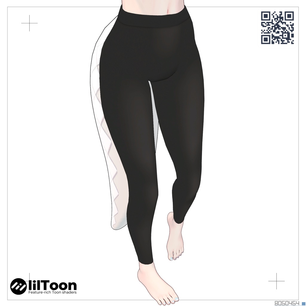 【B01&A1Xボディ向け】しっぽ用穴あきレギンス