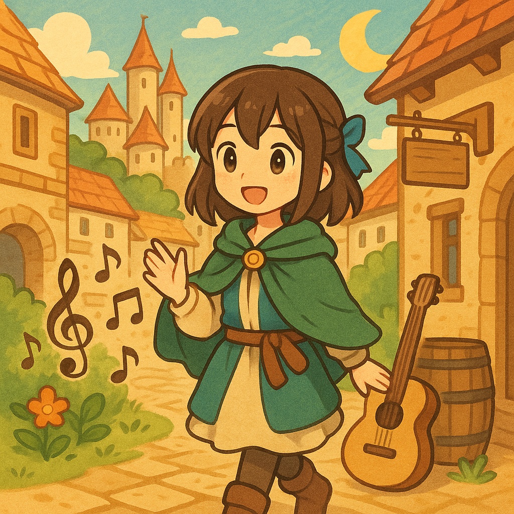 ファンタジーで陽気な明るい世界観のゲーム音楽フリーBGM！