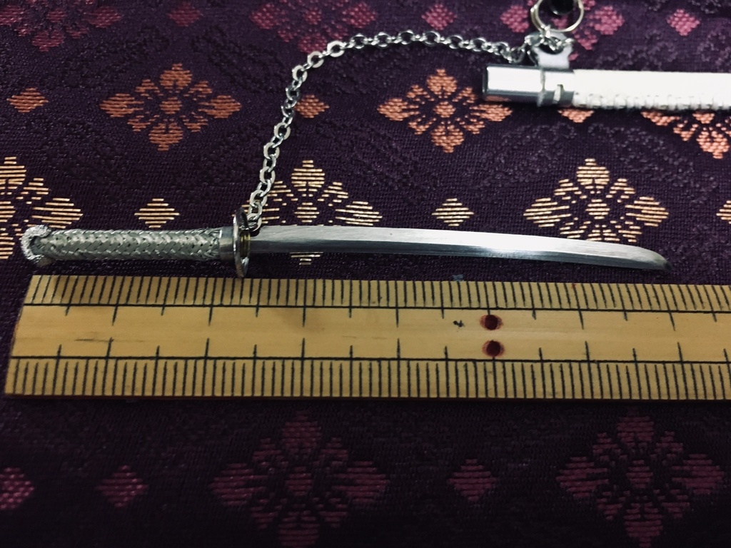 手作り刀ストラップ「GEKKOU」(箱付き)