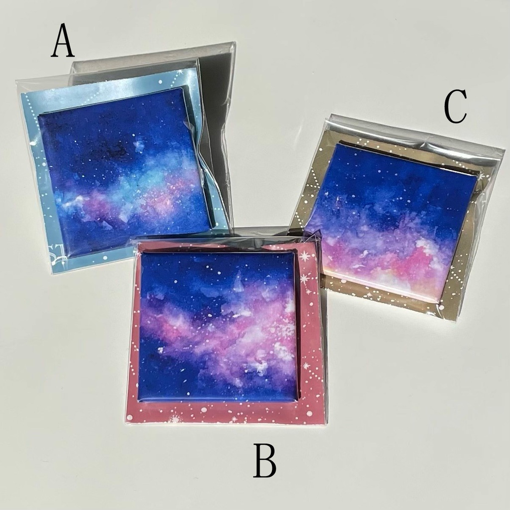 空のスクエア缶バッジ