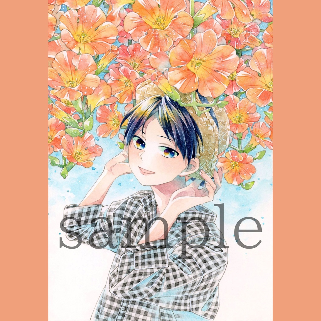 ポストカード「朱夏」