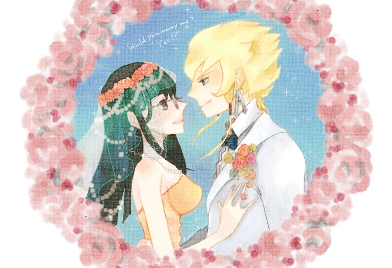 ジャッカリクリアファイル「Would you marry me?」