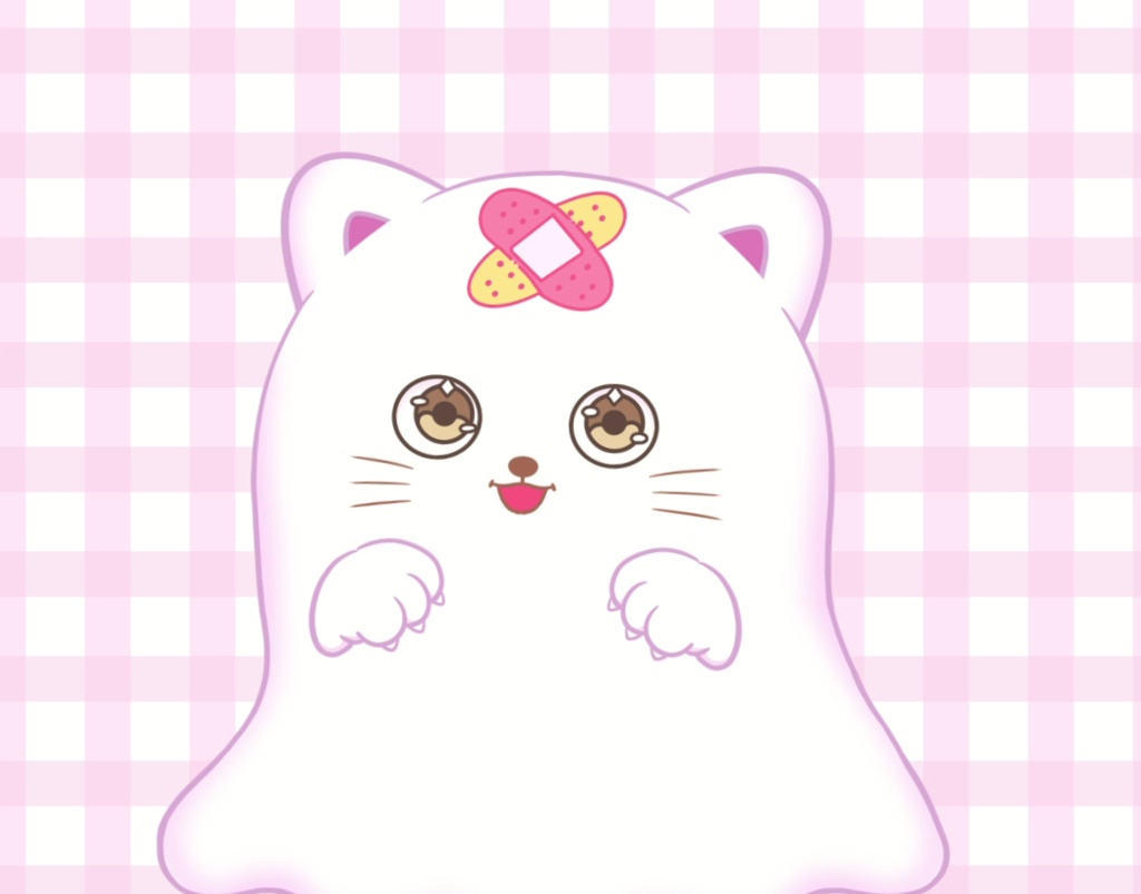 【Live2D】VTuberモデル/おばけ猫