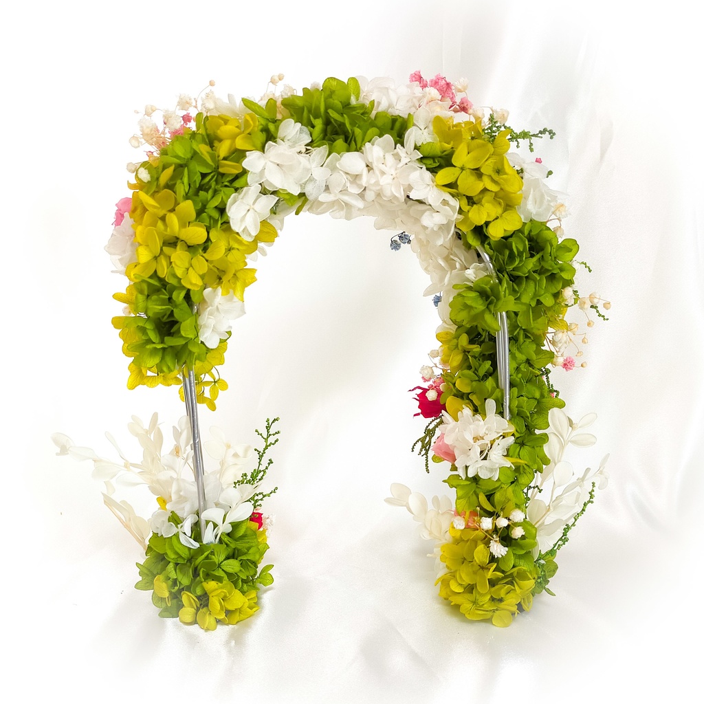 プリザーブドフラワー:ウエディングアーチ大