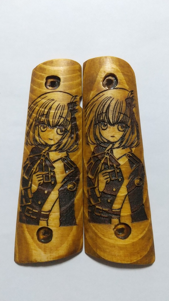 マルイ ガスブロM1911用グリップ(リコリス)