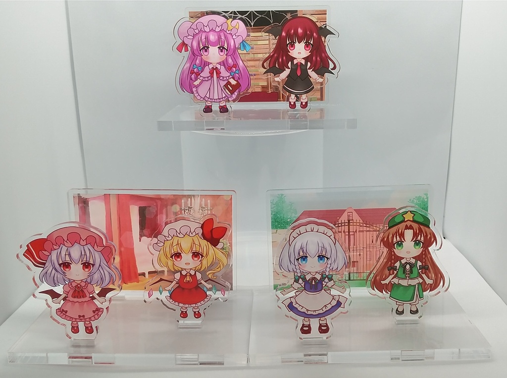 アクリルジオラマスタンド