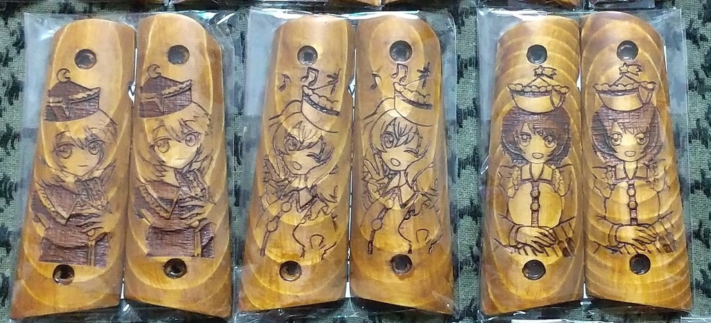 Carbon8 CO2ガスブロM45用グリップ(東方妖々夢part1)