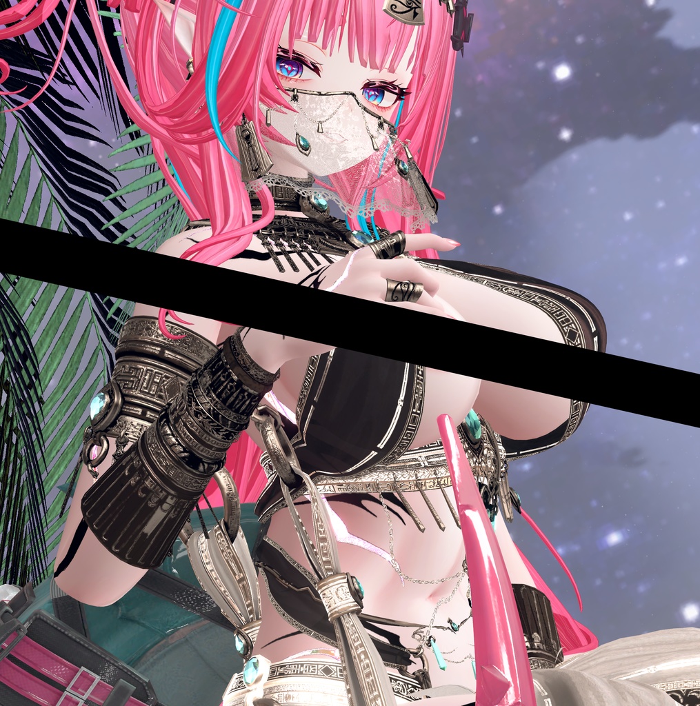 【無料】『断罪死都ネクロポリス』冥界の踊り子-混合シェイプ追加【3アバター対応】