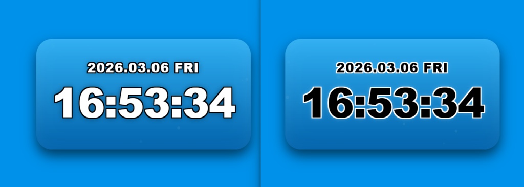 ð¬ãæéã®ããã¯ãããSimpleSeaClockð¬