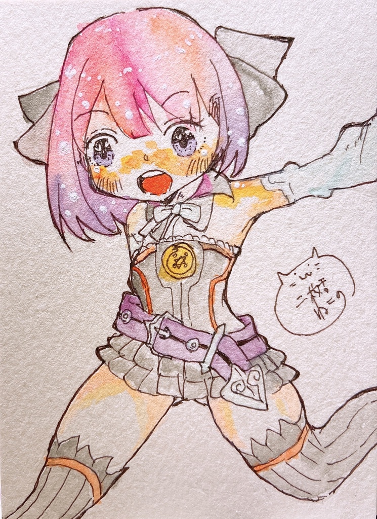 同人手描き原画イラスト Fgo エレナ ブラヴァツキー 二枚舌ねこのしょっぷ Booth