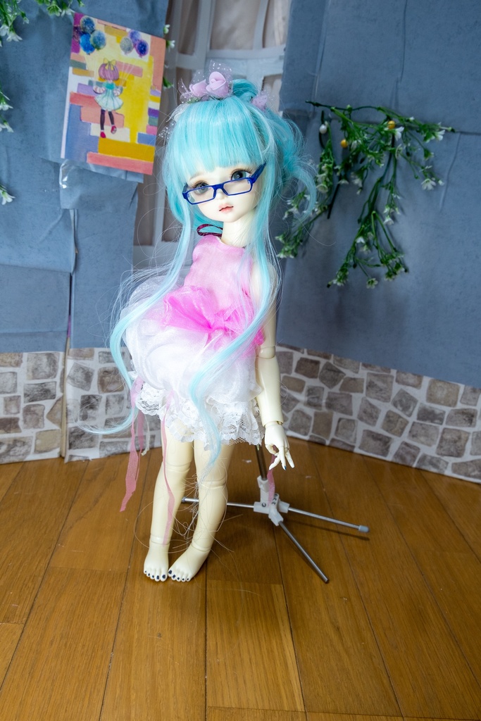 オリジナル Msd服 クラゲワンピース 二枚舌ねこの 白雪ネコ服 Booth