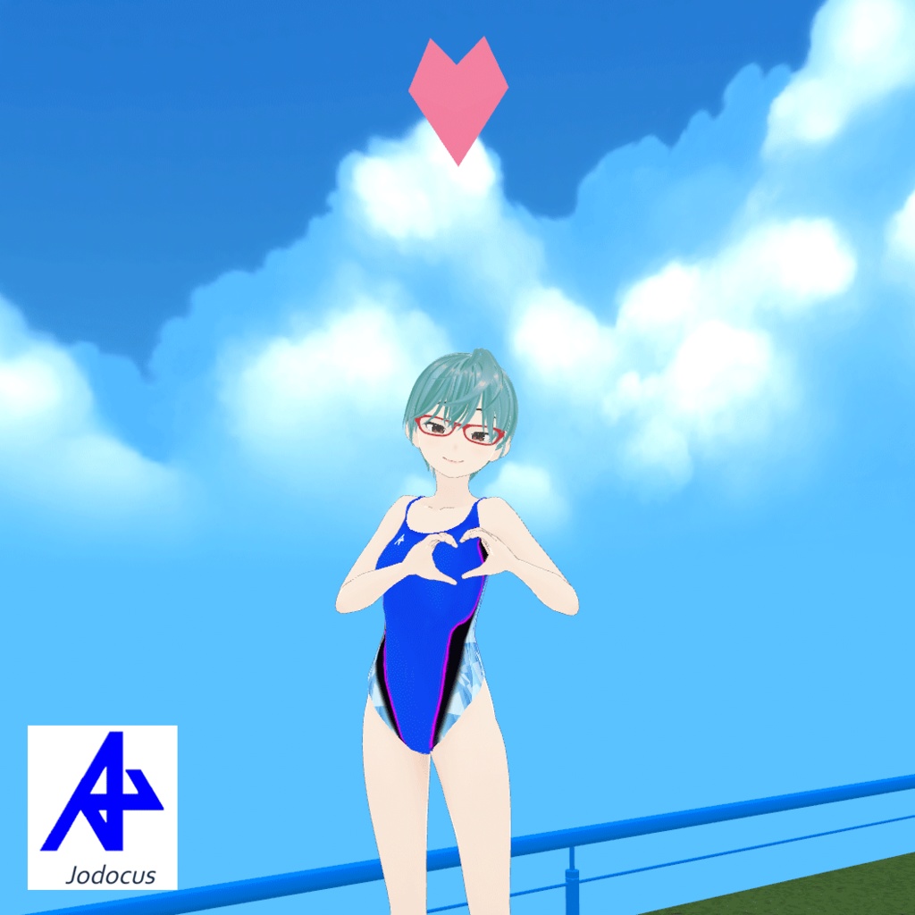 【VRoid】競泳水着 無料もあります!