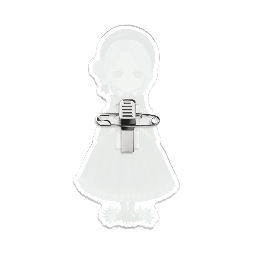 人形ちゃんバッジ