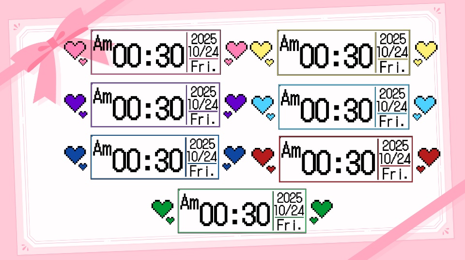 キラかわデジタル素材💖|OBSで簡単配置