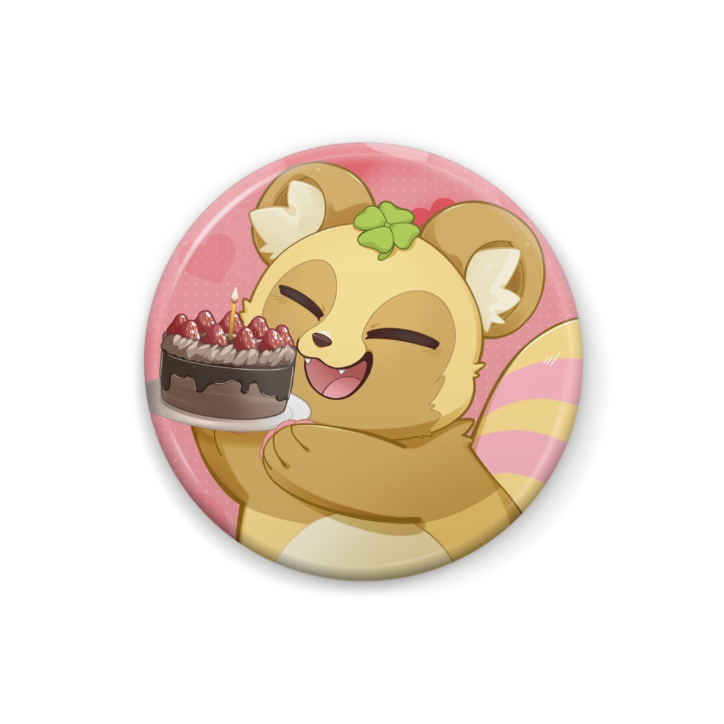 【缶バッジ】誕生日なすっこでぃー 1