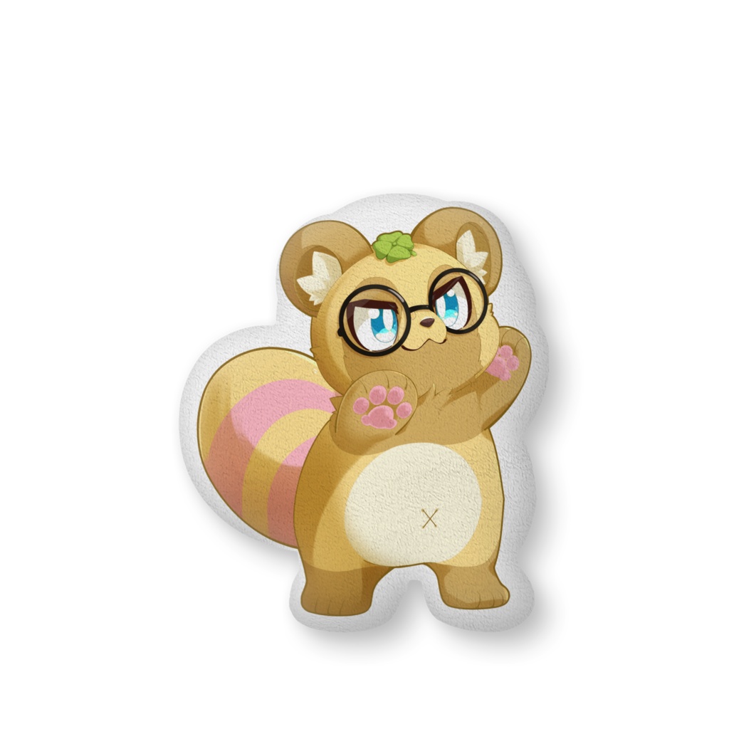 【ふかふかクッション】ビート&ぽっぽん!なすっこでぃー