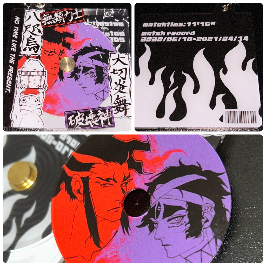 5回戦CD風アクリルキーホルダー