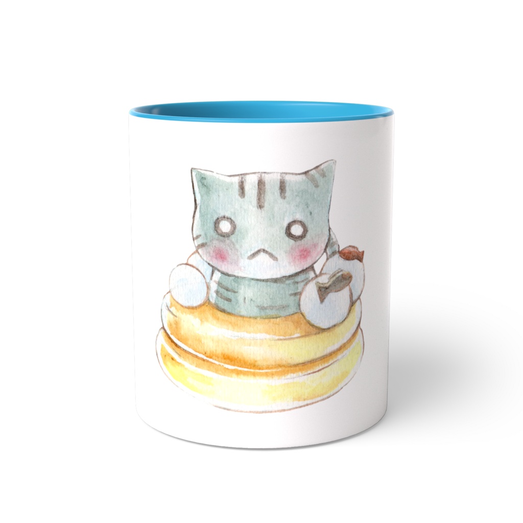 にゃんパンケーキマグカップ