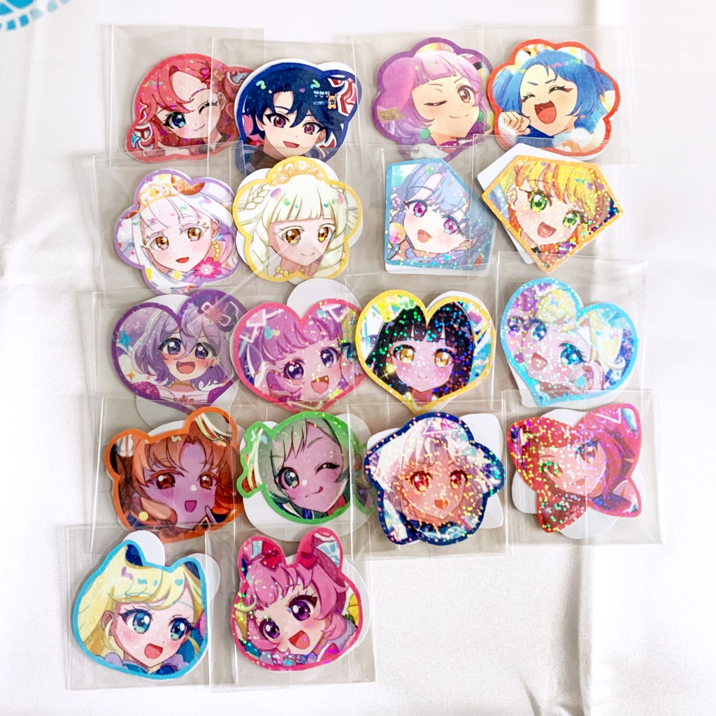 ポストカード2枚セット(シール付)