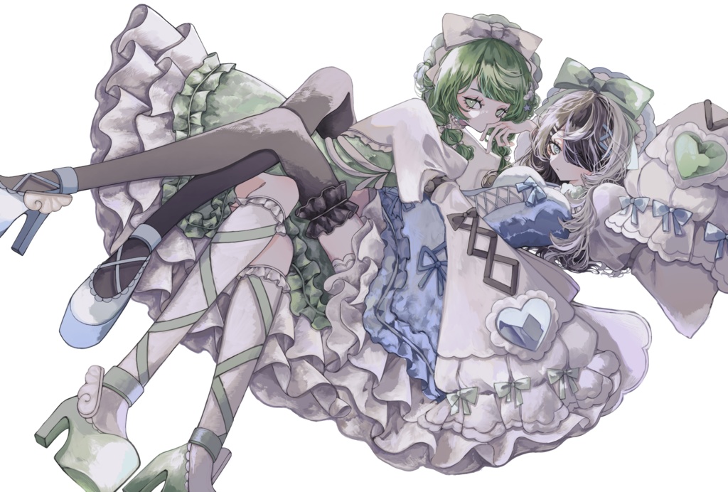 ポストカード 露四葉①