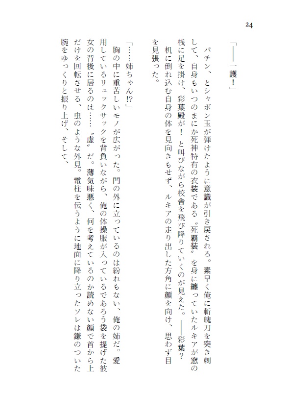 【7/15より頒布 脱色夢小説】onyx【黒崎一護】