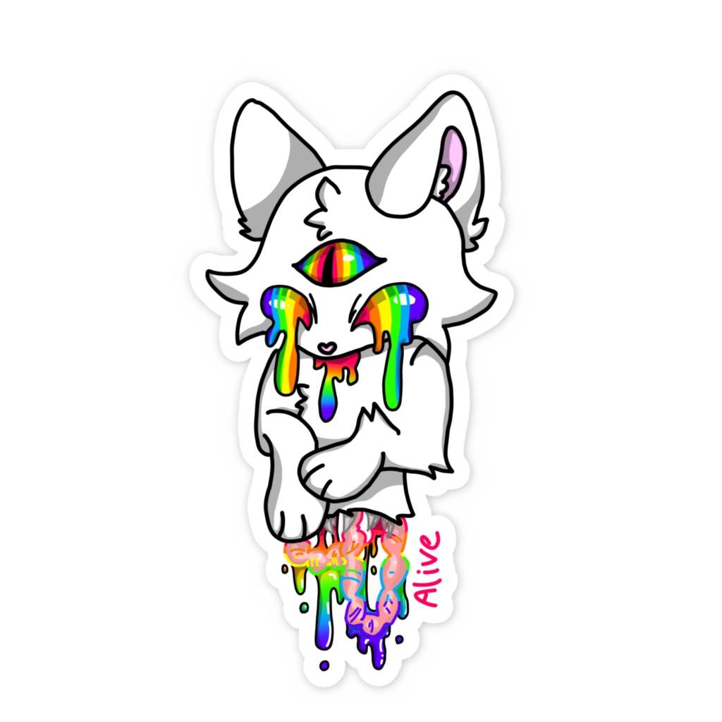 アライヴキティステッカー