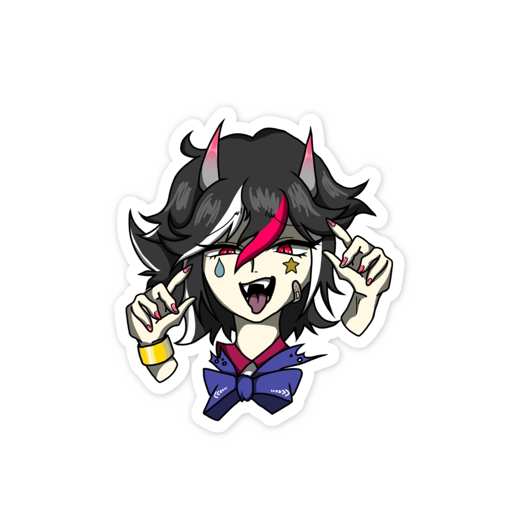 鬼人正邪たんステッカー