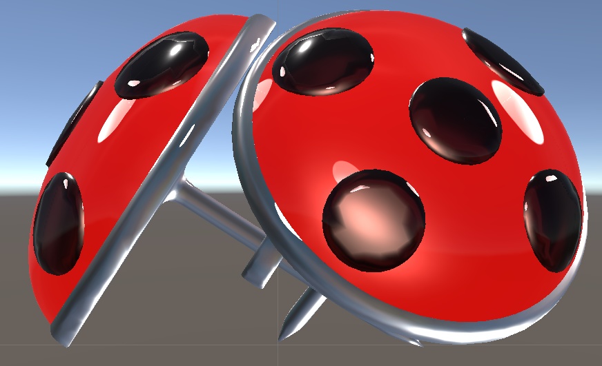 Miraculous Ladybug - Ladybug/Marinette Dupain Cheng Earrings (Unity Package VRChat)