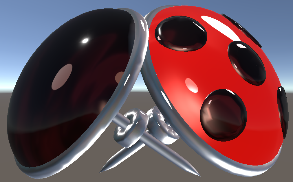 Miraculous Ladybug - Ladybug/Marinette Dupain Cheng Earrings (Unity Package VRChat)