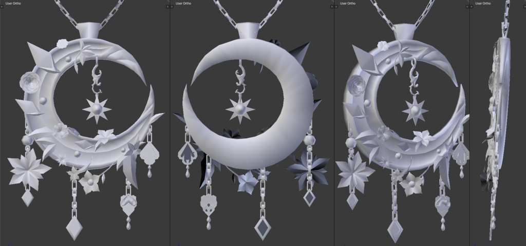 Lunar Necklace / Pendent Accessory