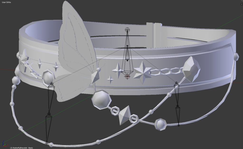 Butterfly Bracelet / Choker