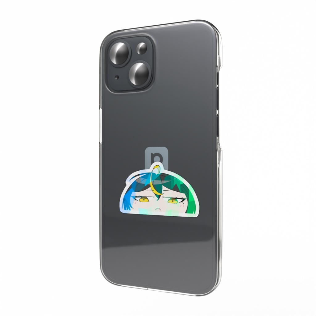 ホログラムチラ見ステッカー