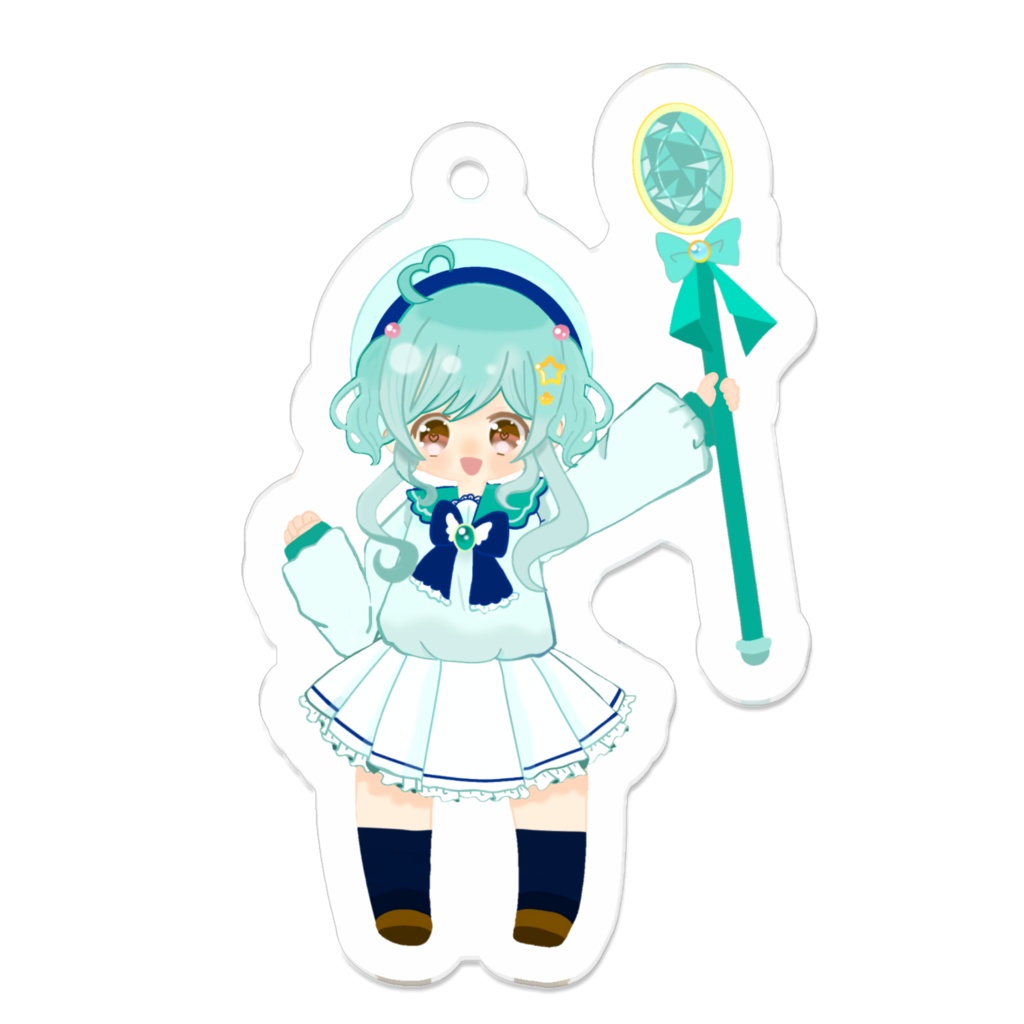 魔法女子アクリルキーホルダー