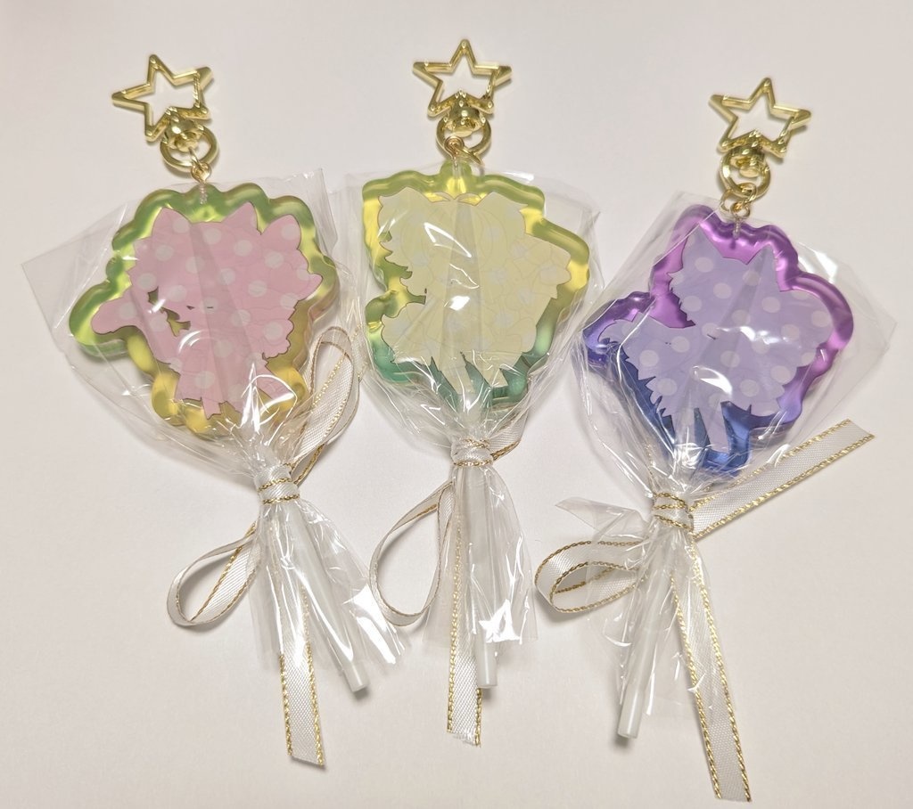 キャンディーアクリルキーホルダー