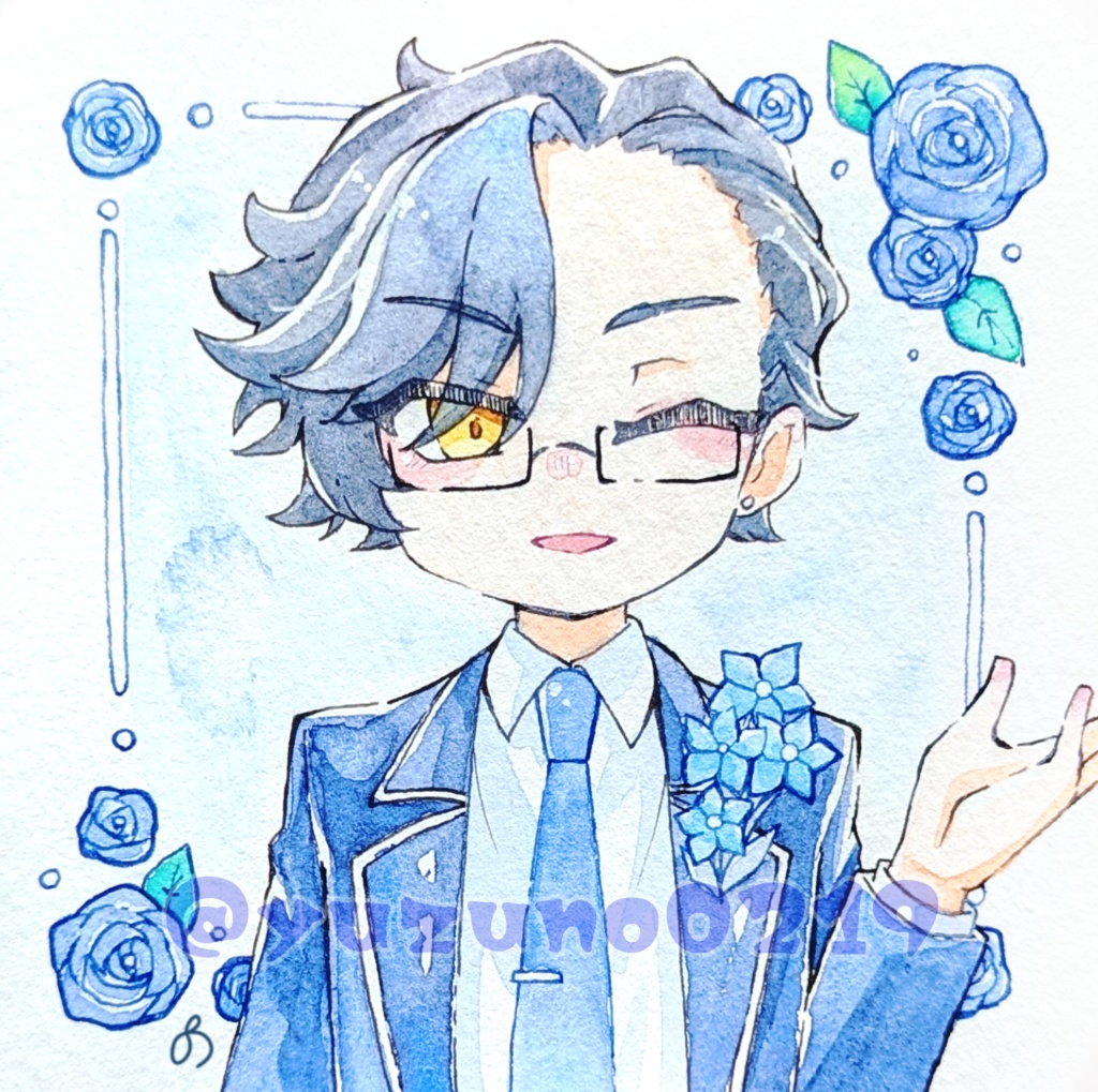 千銃士Rアニバーサリー 水彩原画