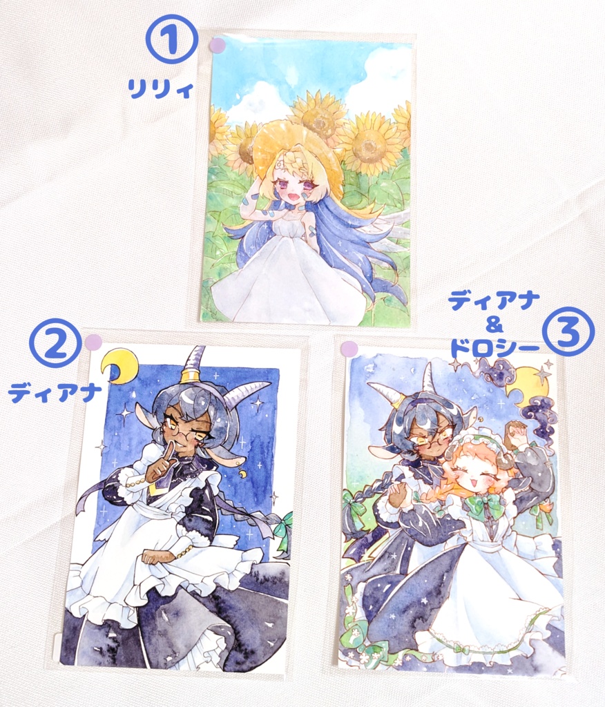 原画(ポストカードサイズ)