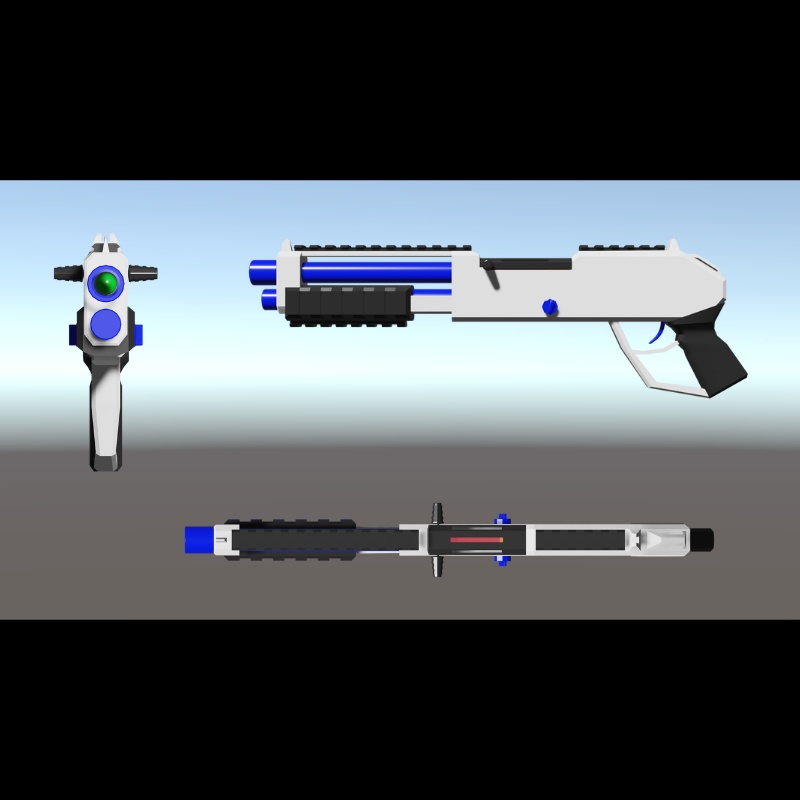 【VRChat向け】鬼速射ショットガン【MA対応/両手利用可】