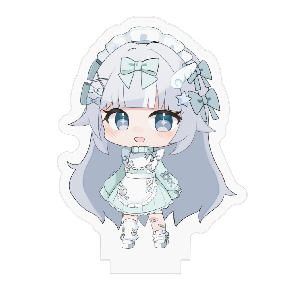 梦岐ゆめこ-ジャージメイド衣装SDアクリルスタンドフィギュア