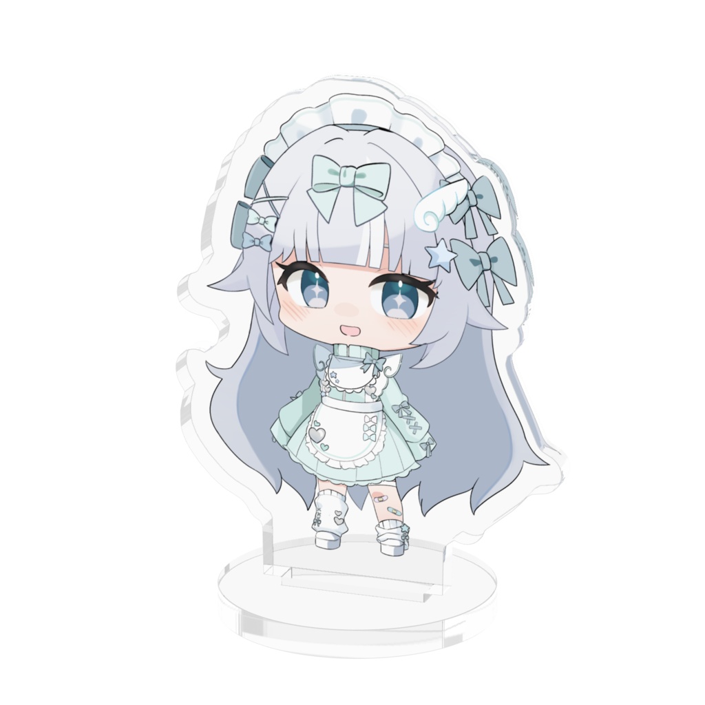 梦岐ゆめこ-ジャージメイド衣装SDアクリルスタンドフィギュア