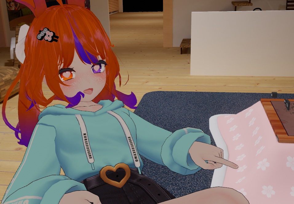 麻雀 チー筒 ヘアピン Mahjong 7 pin hairpin 3Dモデル