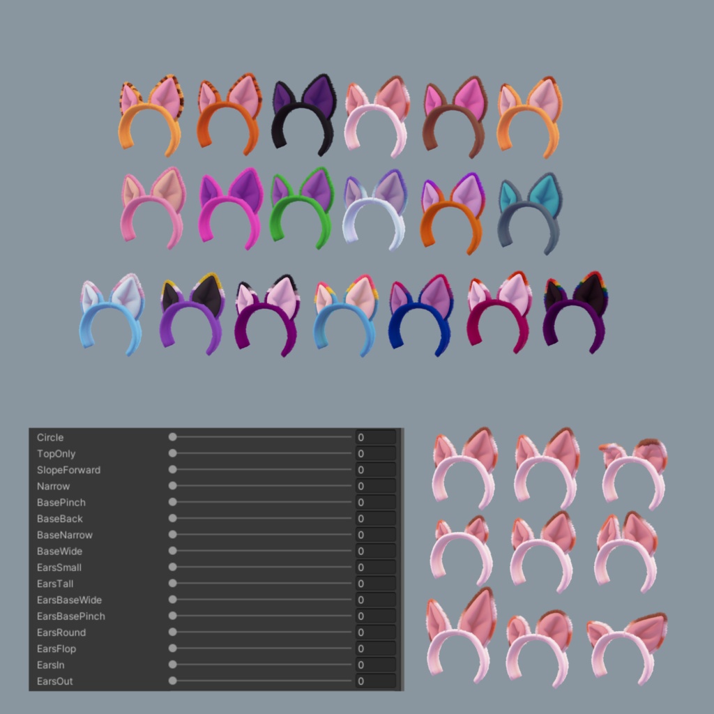 Plush Ear Headband 「もこもこみみカチューシャ」