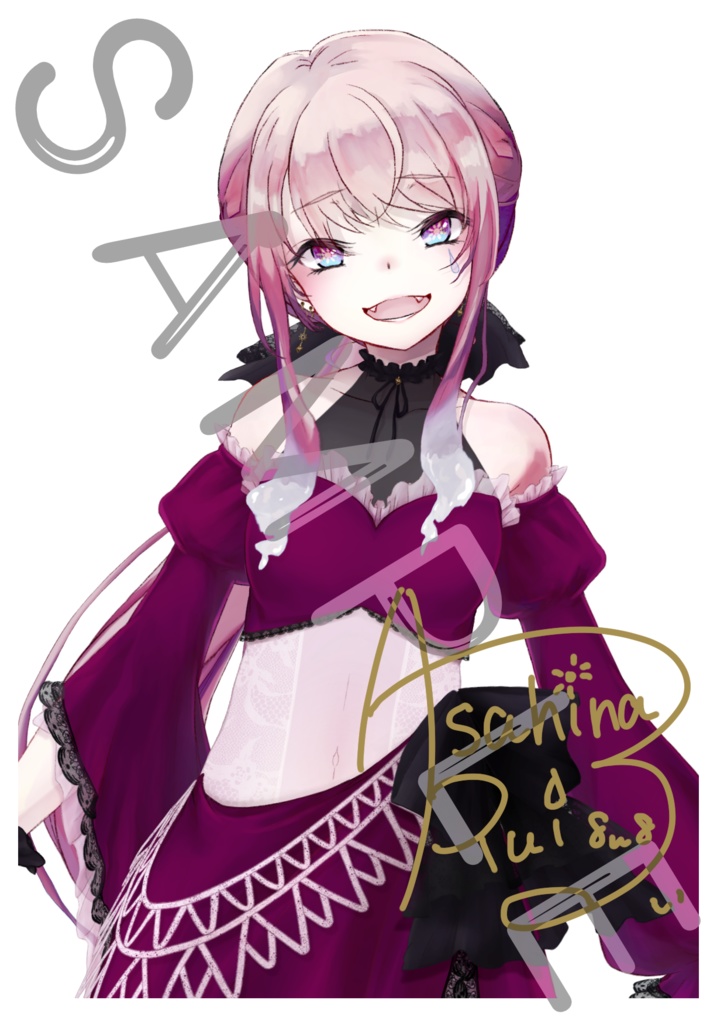 【直筆サイン入り】ブロマイド(全3種)