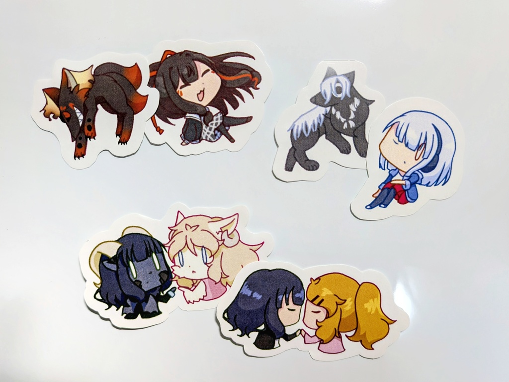 『夜舞いのアヤビト』シールセット